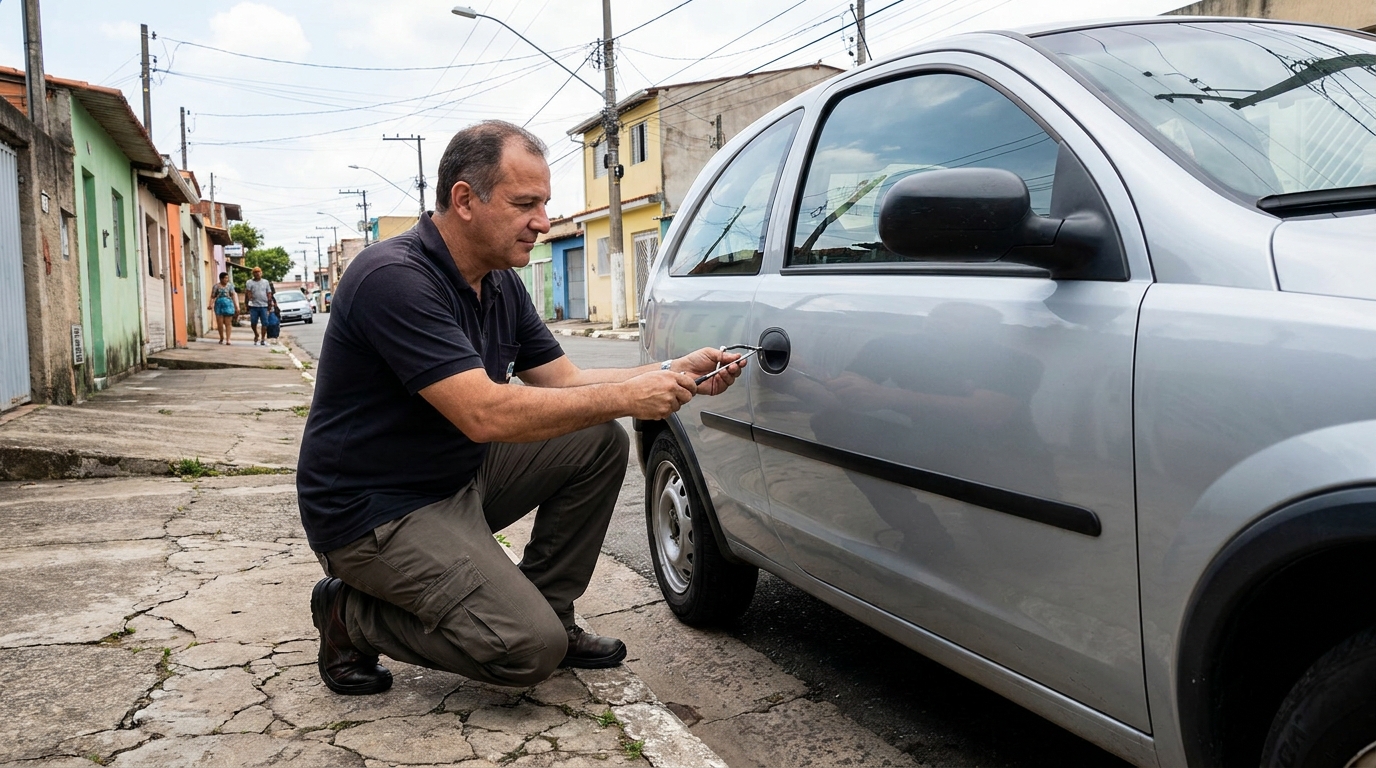 Abertura de carro sem danos por chaveiro em Florianópolis‑SC