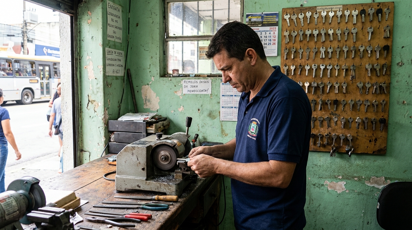 Cópia de Chave Comum em Florianópolis‑SC