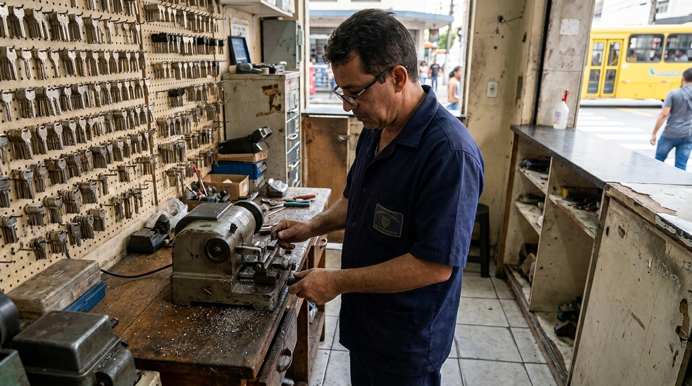 Cópia de Chave de Cadeado em Florianópolis‑SC
